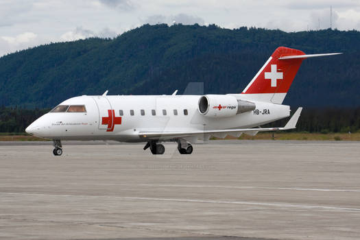 Swiss Air Ambulance - CL600