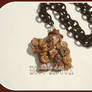 Cowgirl on horse Necklace