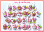 Happy Circus Earrings by Bojo-Bijoux