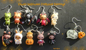 Kawaii Halloween Earrings