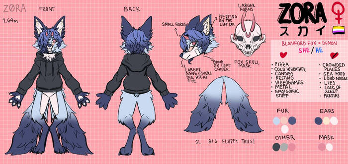 REFERENCE SHEET: Zora 