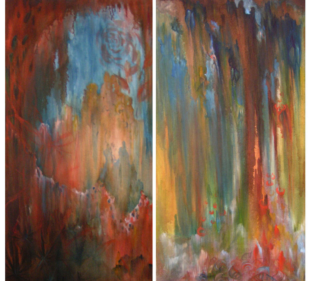 Forest Diptych