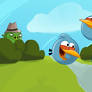 Angry Birds: Spy Pig is spying the Blues