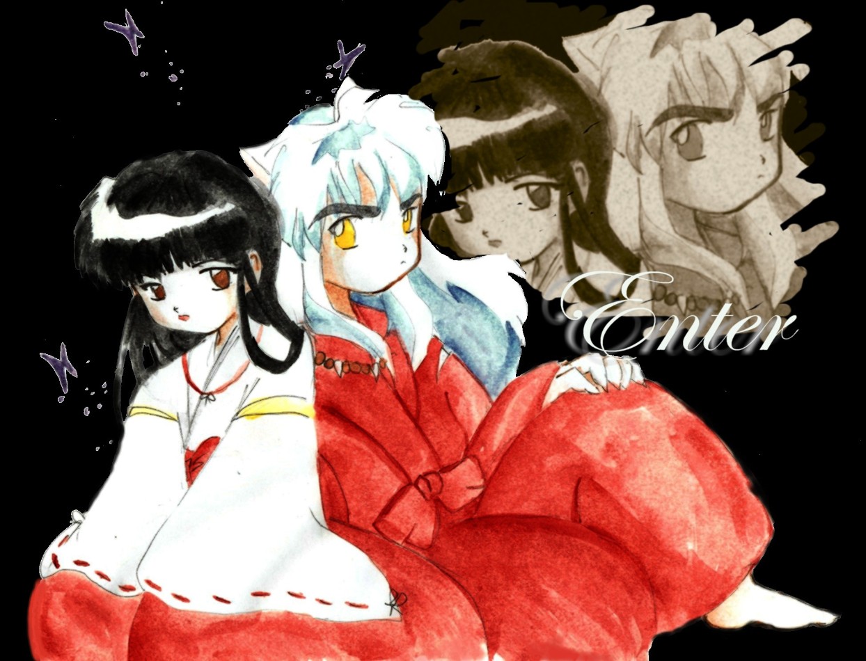 ..Kikyou+Inuyasha..