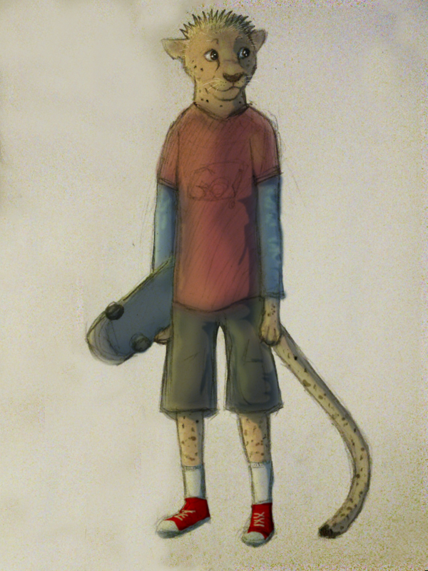 Cheetah skater