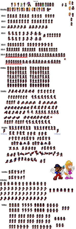 Ant Remastered sprite sheet WIP