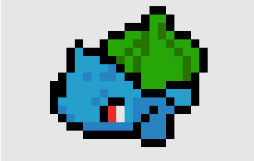 Bulbasaur Pixel Art