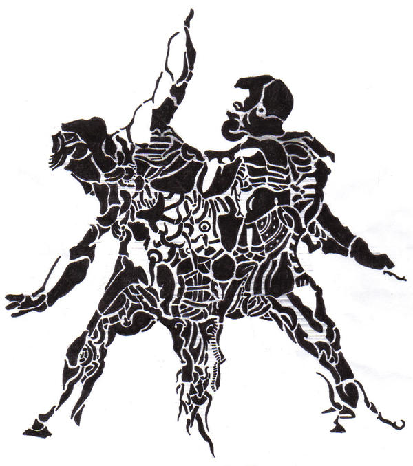 Hercules And Antaeus by johnrickson on DeviantArt