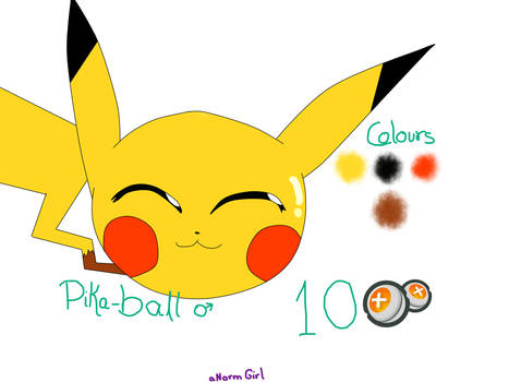 Pikaball (Adoptable) (open)