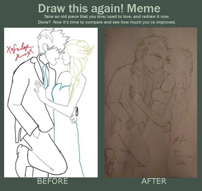Jelsa!Draw this again (First and probably my last)