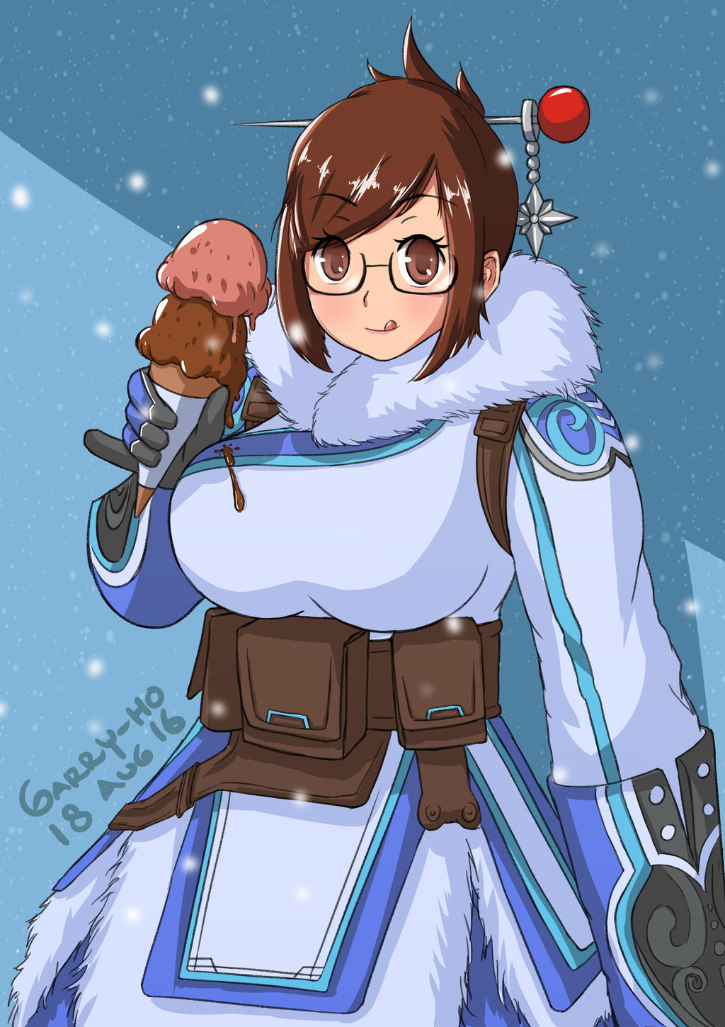 Mei Overwatch fanart