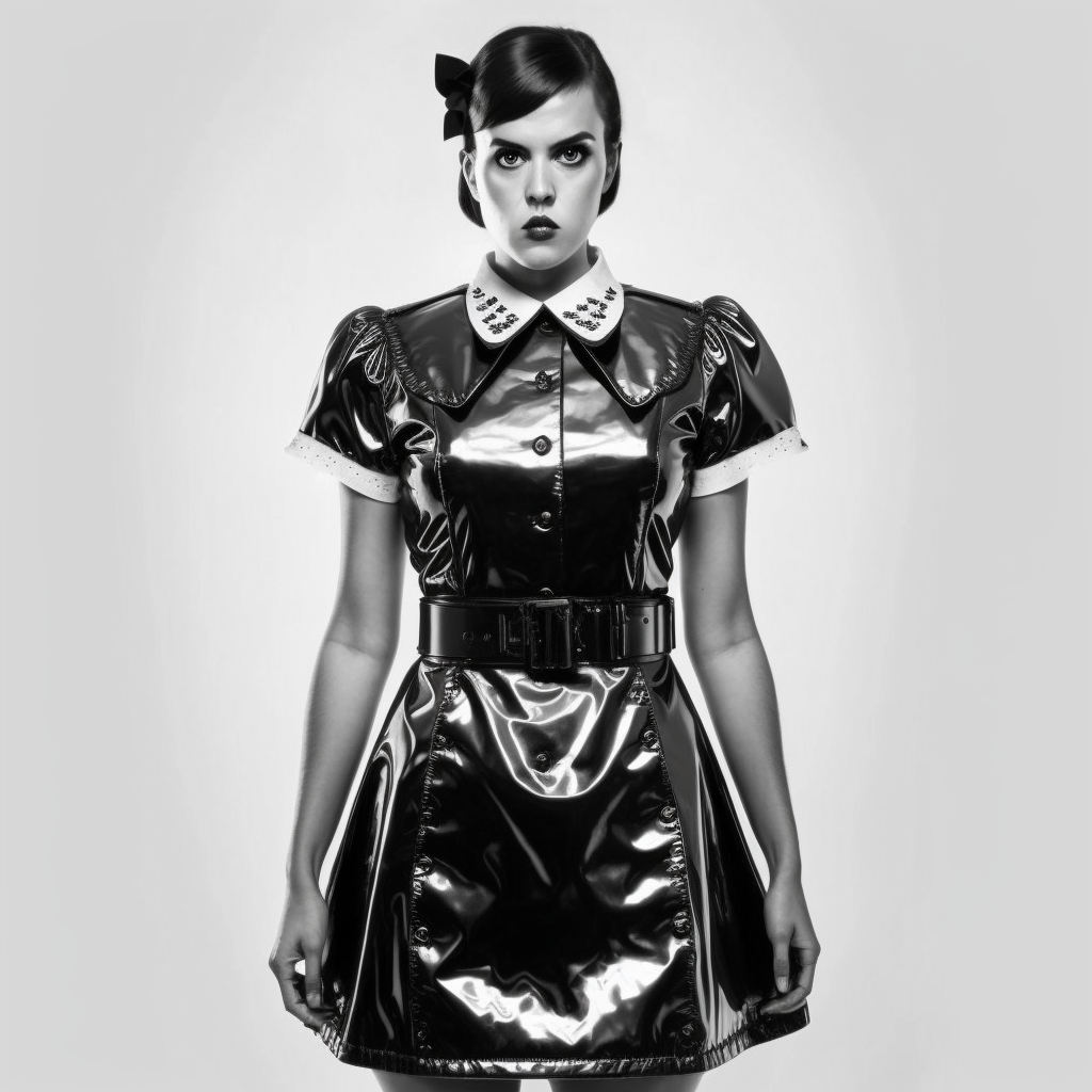 pvc / latex maid dress #4 by DonAban on DeviantArt