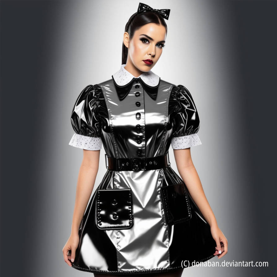 Plastic pvc maid by DonAban on DeviantArt