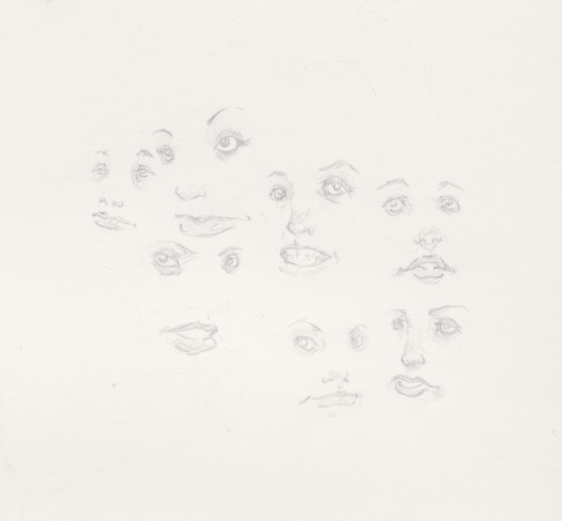 Face Mini Drawing Little faces....... by RoscoeFink on DeviantArt