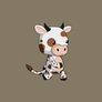 Flossie the cow - run animation
