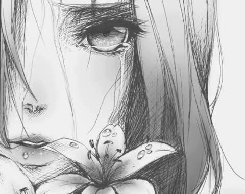 Sad-Anime-Girl-Crying-Drawing-3 -This isn' my pic! by Immortalxp on  DeviantArt