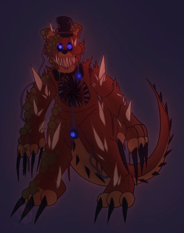 Contorted Freddy Stylized Twisted Freddy Concept Art |FNaF| by RealFunlock on DeviantArt