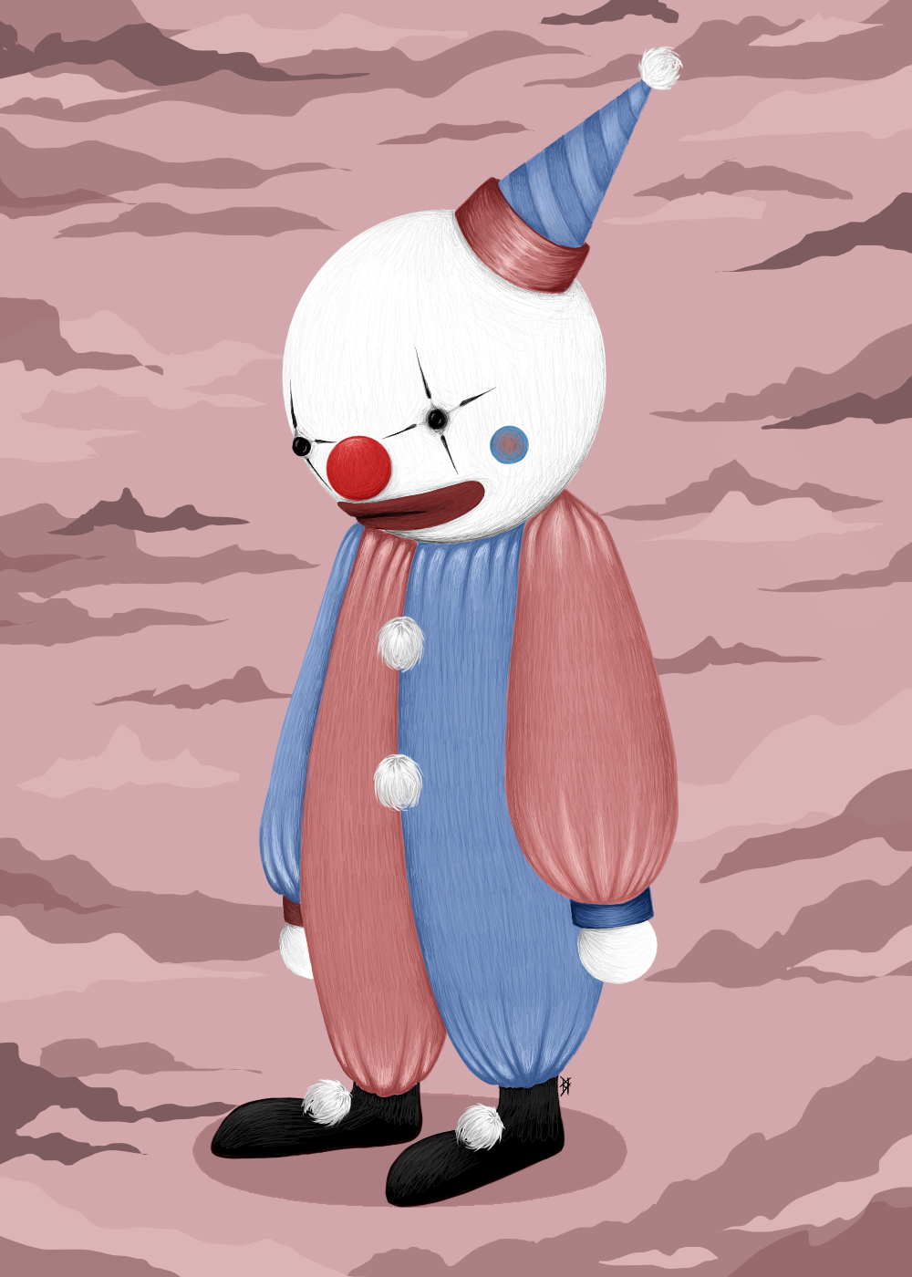 Sad Clown by TheBackroomRat on DeviantArt