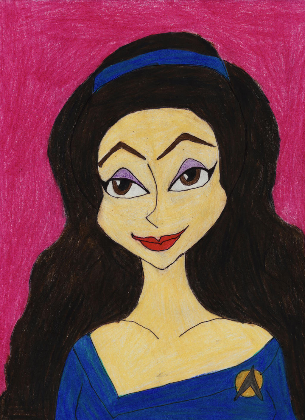 Deanna Troi Disney Style