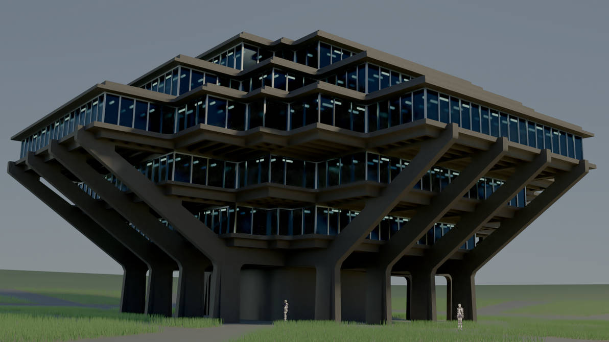 Geisel Library 1 by Ukenz5 on DeviantArt