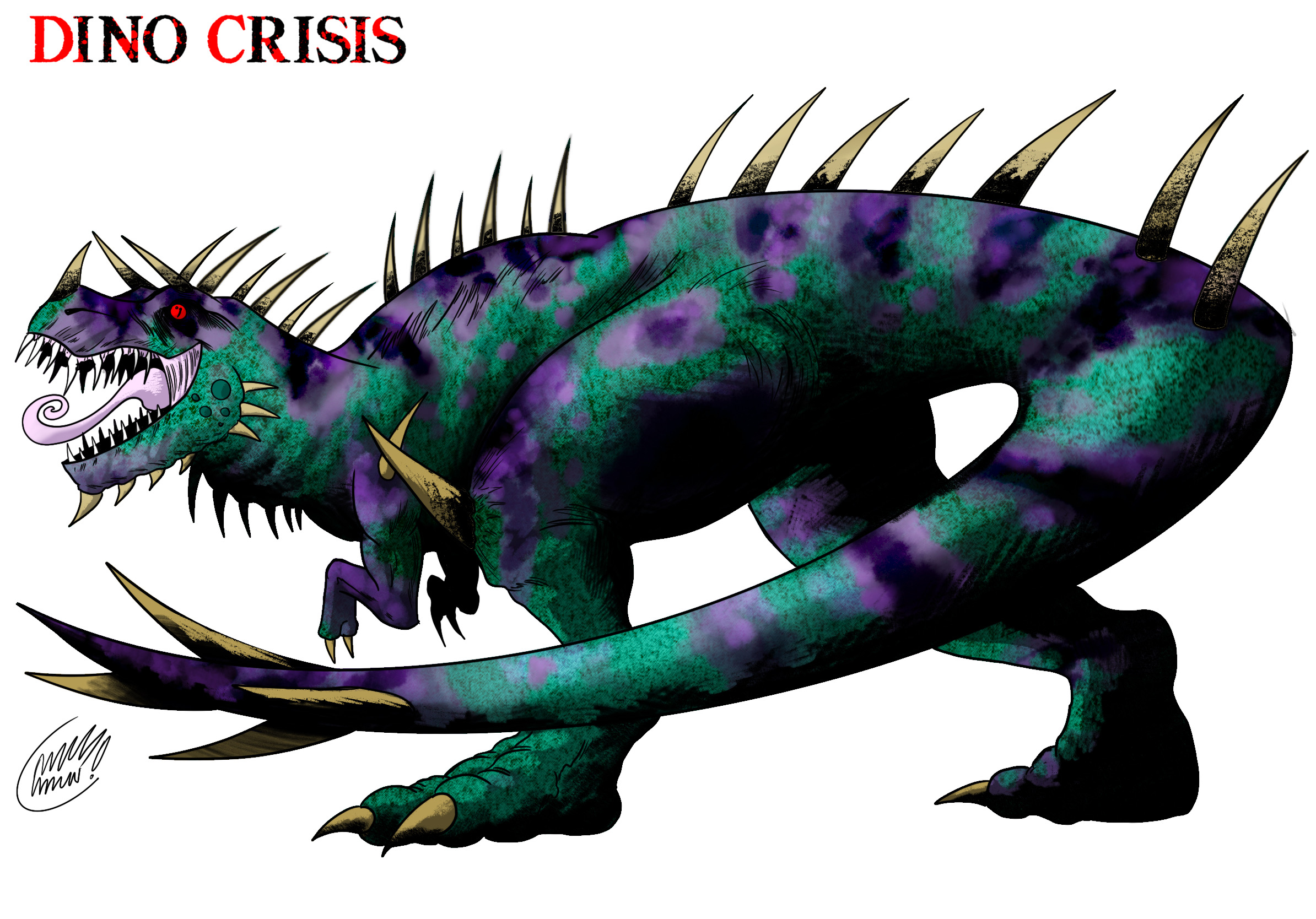 Infested Rex DinoCrisis Remake- Boss# 1 Reptile Rex by Superzillaking on DeviantArt