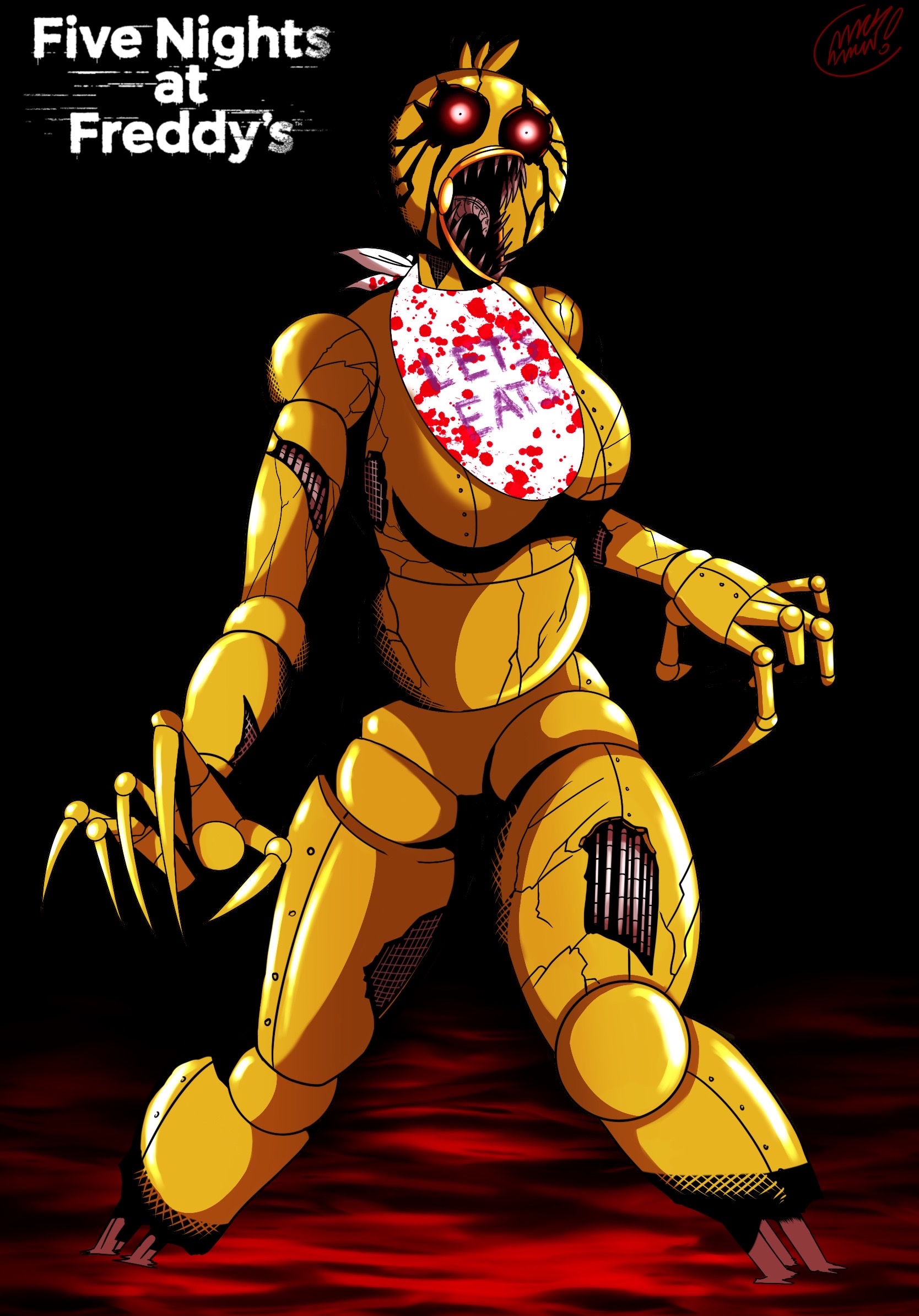 Five Nights At Freddys Chica By Superzillaking On Deviantart Five Nights At Freddys Chica By Superzillaking On Deviantart