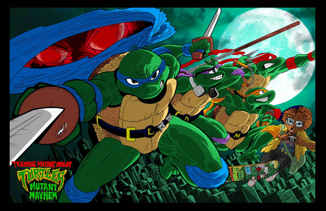 Mayhem Rottmnt Deviant TMNT Mutant Mayhem by Superzillaking on DeviantArt