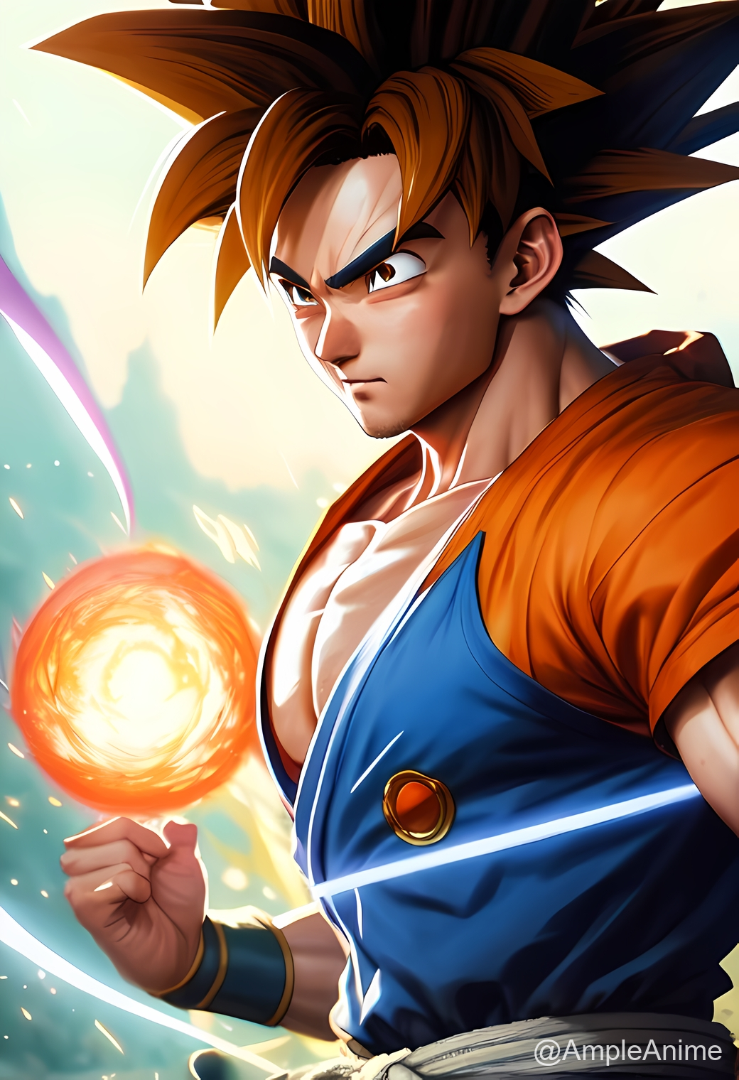 ArtStation - Goku SSJ Blue