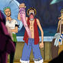 Down Luffy's pants