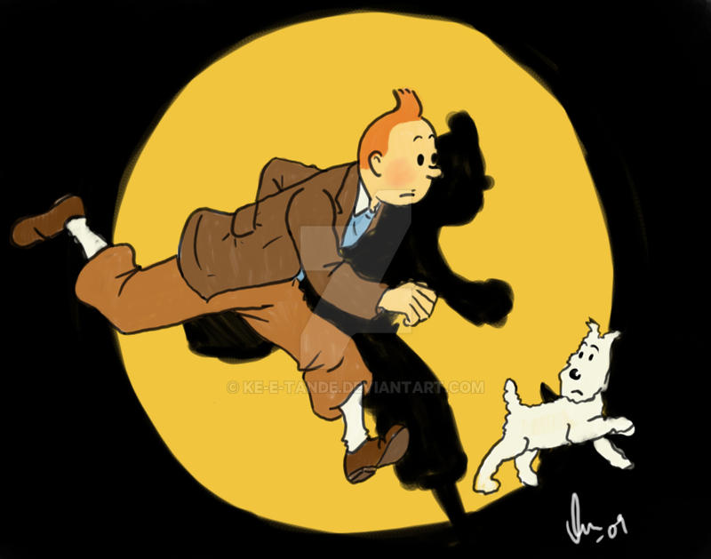 Tintin Et Milou By Ke E tande On DeviantArt tintin-et-milou-by-ke-e-tande-on-deviantart