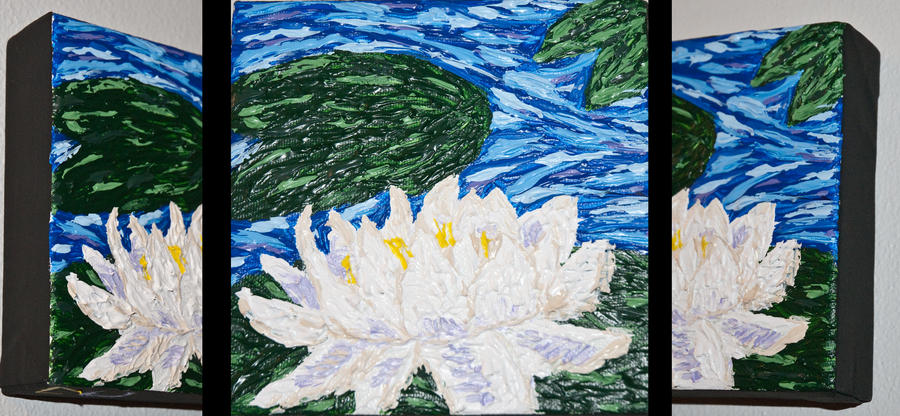 images Van Gogh Water Lilies water lily by calebupah on deviantart