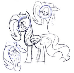 flutters sketches