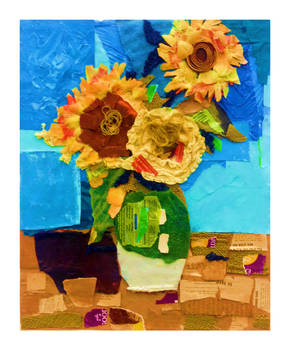 Three Sunflowers