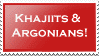 Argonians and Khajiits Stamp by Demonic-Pokeyfruit