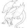 Dragon Lineart