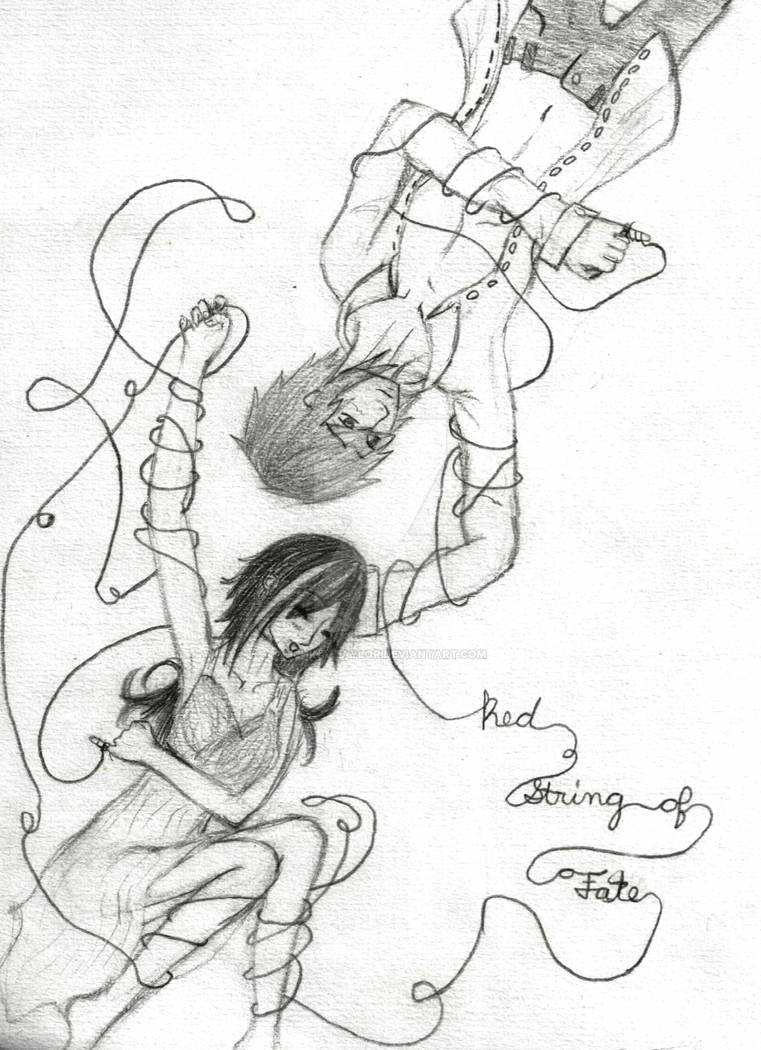 red strings of fate by Uchiha-Taylor on DeviantArt