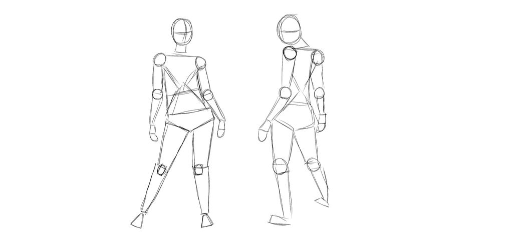 Basic Character Figure Character Design: BUILDING THE FIGURE by EmmaMortensen on DeviantArt