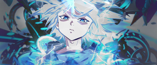 Killua HunterXhunter Signature by Maxell97 on DeviantArt