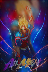 Toshinori Yagi All Might by Maxell97