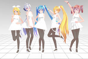 MMD Pack Tda SweetNess Download !!