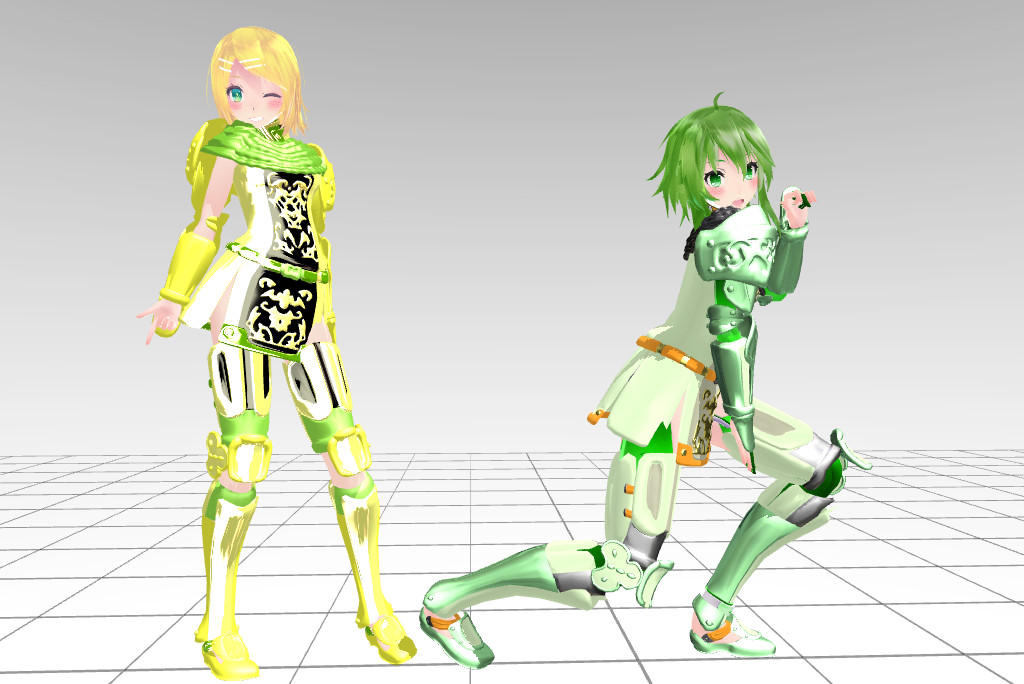 Tda Rin Mmd MMD Tda Rin and Gumi Knight Download !! by InoriAruma on DeviantArt