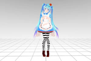 MMD Tda Miku Alice Ver 2 Download !!