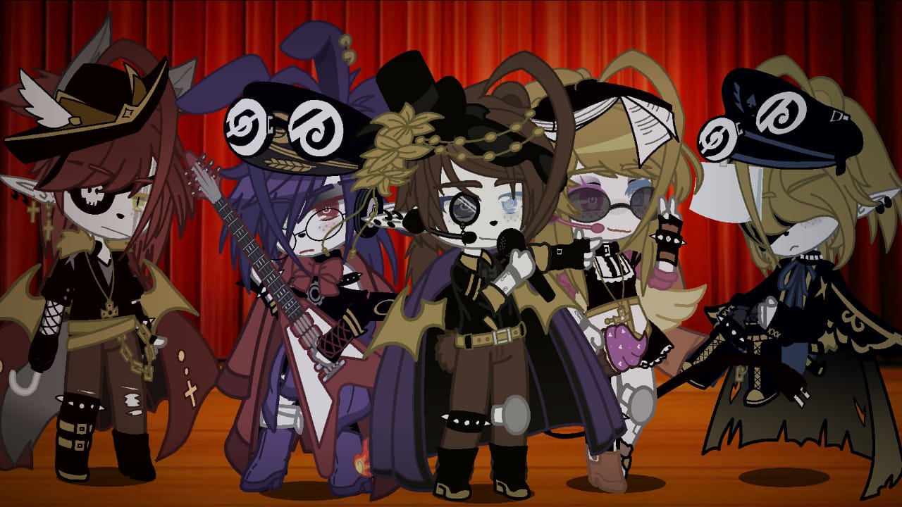 FNaF 2 as Humans in Gacha Club by ItzLunaYT on DeviantArt