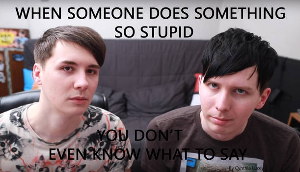 When You See Someone.... Dan and Phil Meme