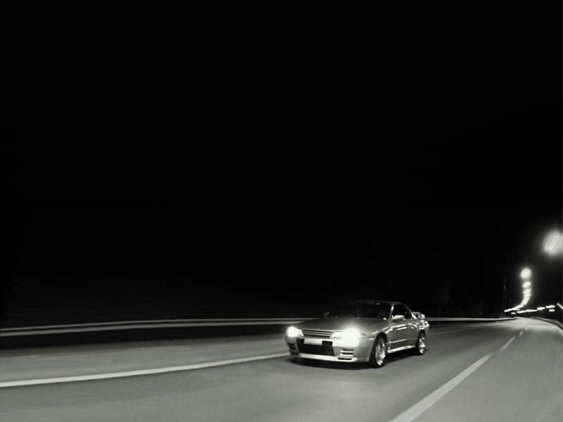 Nissan Skyline by Night