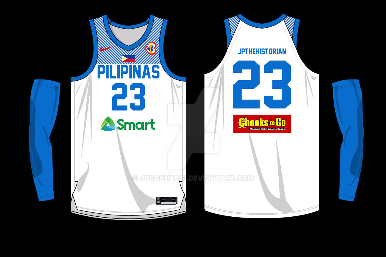 Philippines National Team FIBA Jersey - Blue - Throwback