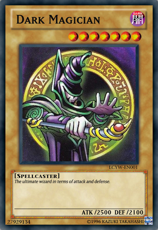 Dark Magician (Bandai version) by toailuong on DeviantArt