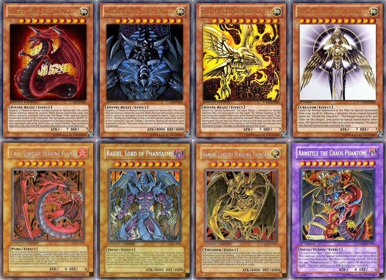 yugioh sacred god cards Yu-Gi-Oh! The The Chaotic Phantasmal Sacred Beasts