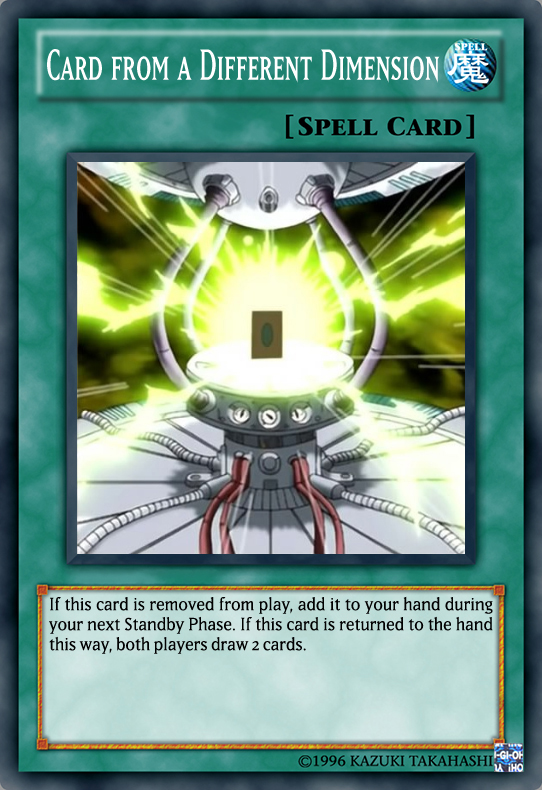 Card from a Different Dimension by toailuong on DeviantArt Card from a Different Dimension by toailuong on DeviantArt