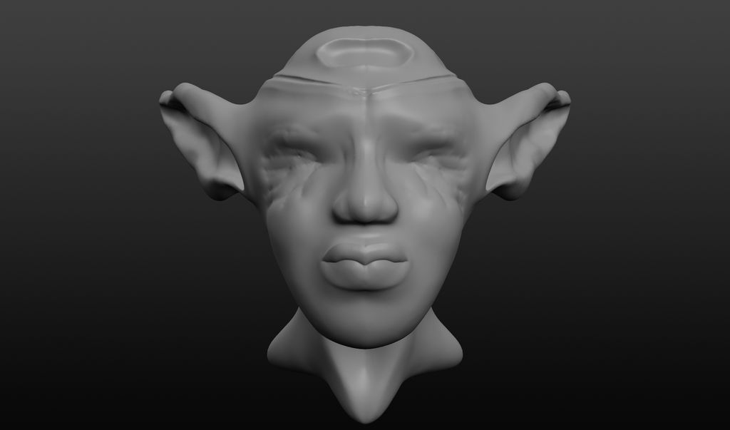 Elf Head Rotation Elf Head by YoungSoon5 on DeviantArt